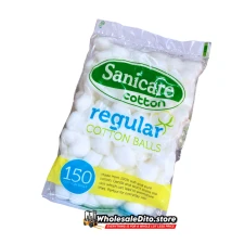 Sanicare Regular Cotton Balls 150 Pieces Wholesale