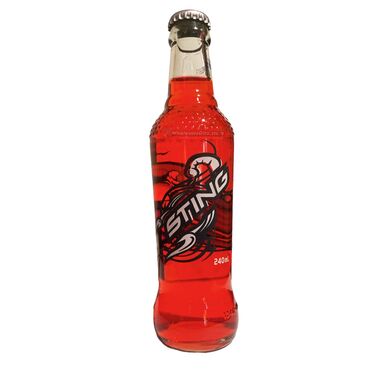 Sting Energy Drink Strawberry 240mL RGB bottle